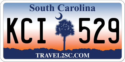 SC license plate KCI529
