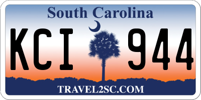 SC license plate KCI944