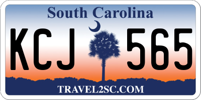 SC license plate KCJ565