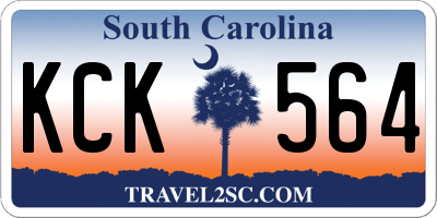 SC license plate KCK564