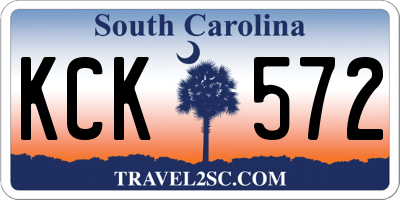 SC license plate KCK572