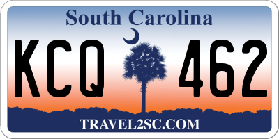 SC license plate KCQ462