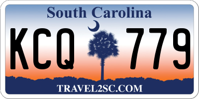 SC license plate KCQ779