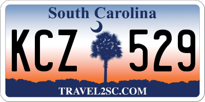 SC license plate KCZ529