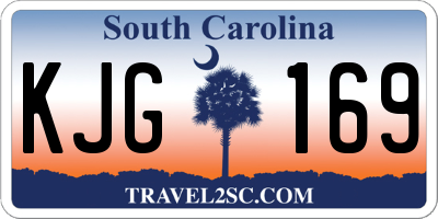 SC license plate KJG169