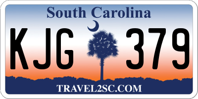 SC license plate KJG379