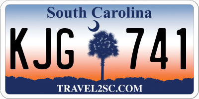 SC license plate KJG741