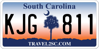 SC license plate KJG811