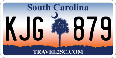 SC license plate KJG879