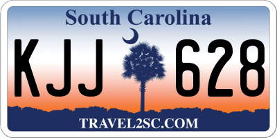 SC license plate KJJ628