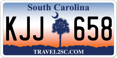 SC license plate KJJ658