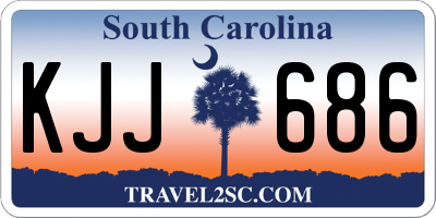 SC license plate KJJ686