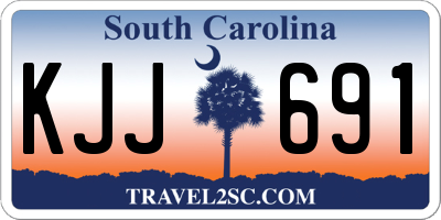 SC license plate KJJ691