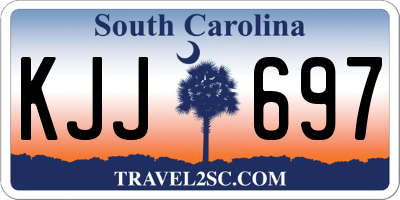 SC license plate KJJ697