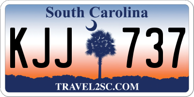 SC license plate KJJ737