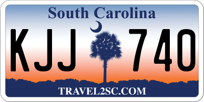 SC license plate KJJ740
