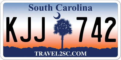 SC license plate KJJ742