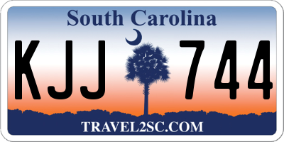 SC license plate KJJ744