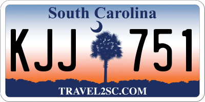 SC license plate KJJ751