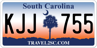 SC license plate KJJ755