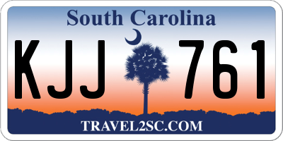 SC license plate KJJ761