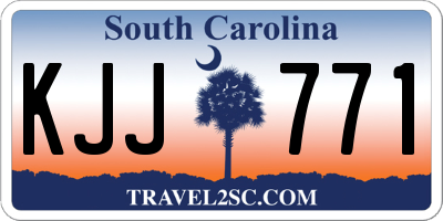 SC license plate KJJ771