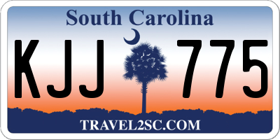 SC license plate KJJ775
