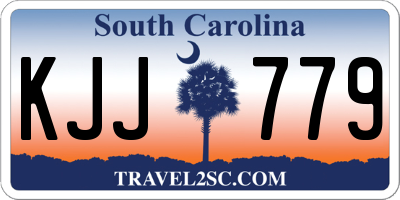 SC license plate KJJ779