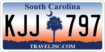 SC license plate KJJ797