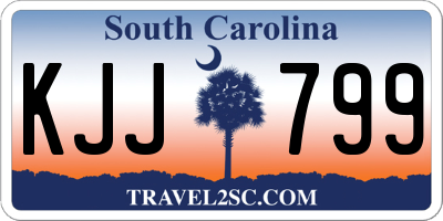 SC license plate KJJ799