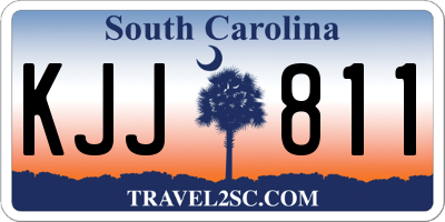 SC license plate KJJ811