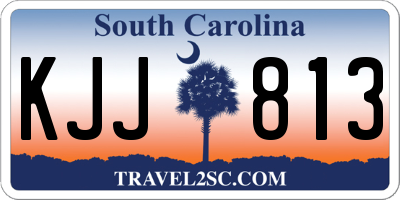 SC license plate KJJ813