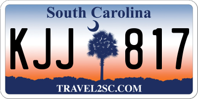 SC license plate KJJ817