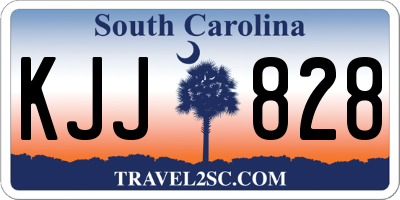 SC license plate KJJ828
