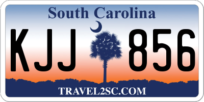 SC license plate KJJ856