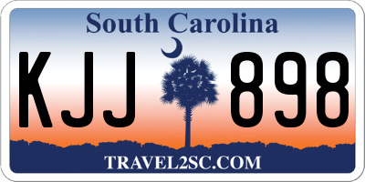 SC license plate KJJ898