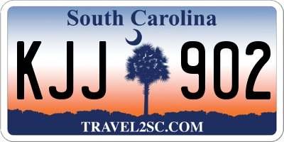SC license plate KJJ902