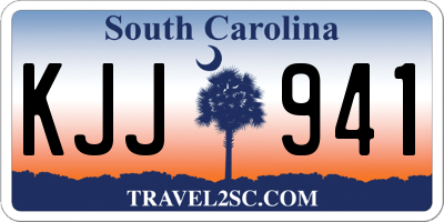 SC license plate KJJ941