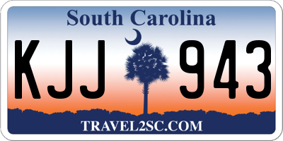 SC license plate KJJ943