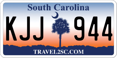 SC license plate KJJ944