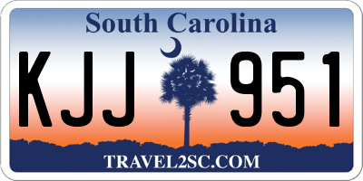 SC license plate KJJ951