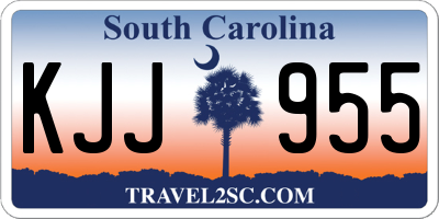 SC license plate KJJ955