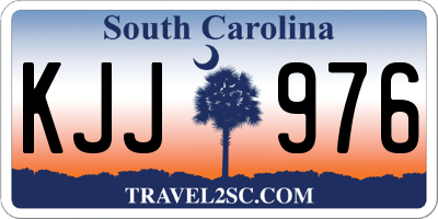 SC license plate KJJ976