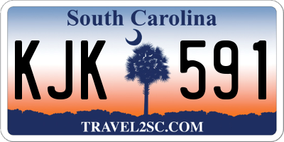 SC license plate KJK591