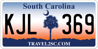 SC license plate KJL369