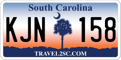 SC license plate KJN158