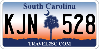 SC license plate KJN528