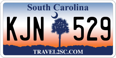 SC license plate KJN529
