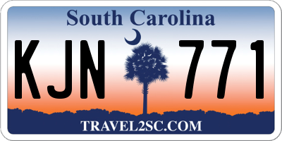 SC license plate KJN771