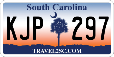 SC license plate KJP297
